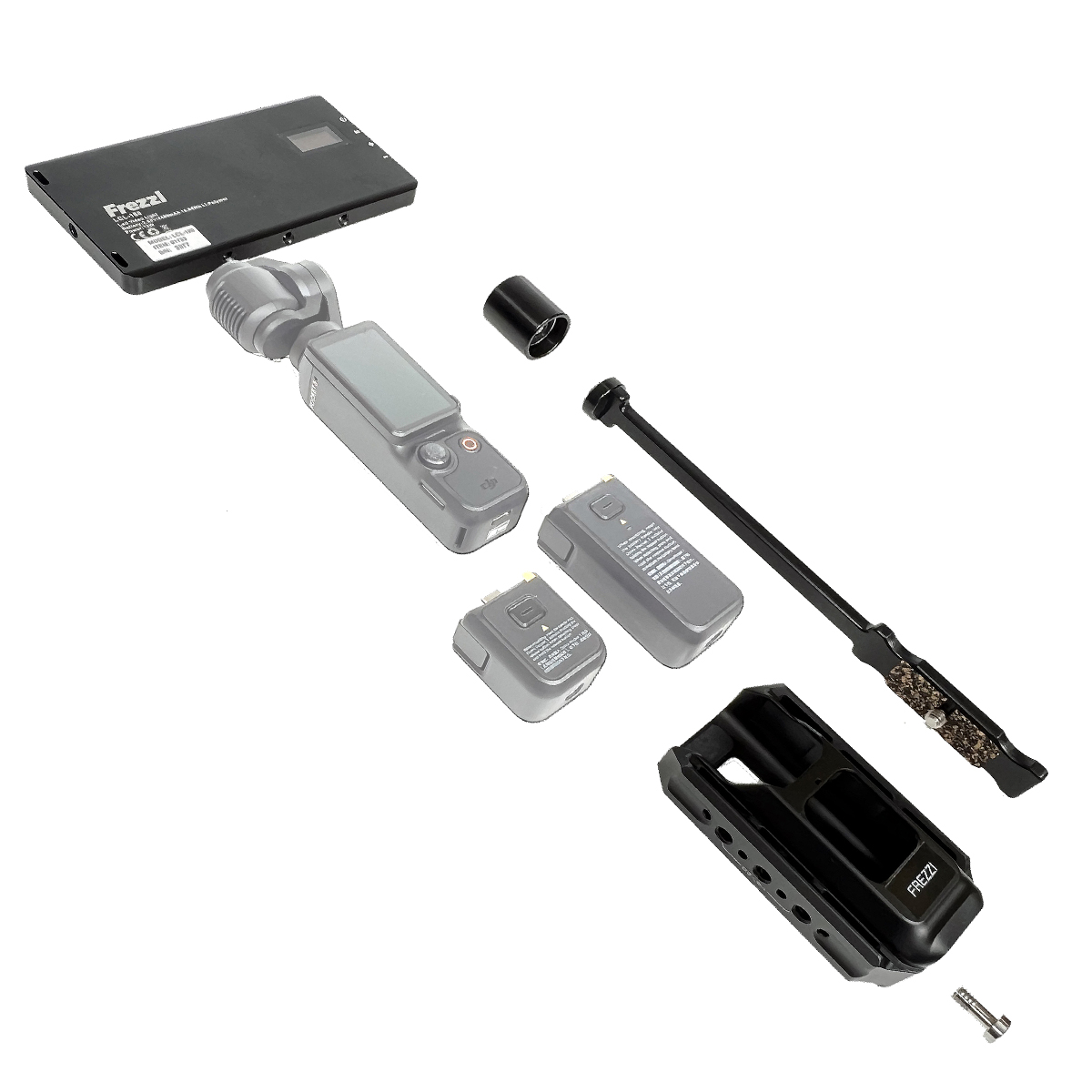 DJI Osmo Pocket 3 LED Kit Contents